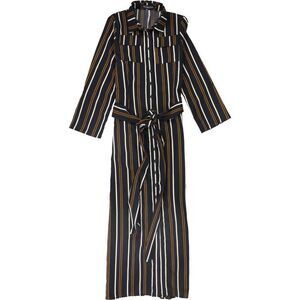 Verona Collection Womens Alessa Maxi Dress, Blue, NWT